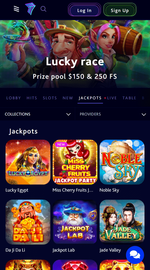 7bit Casino jackpot